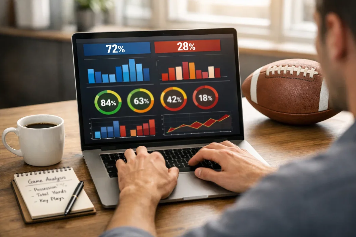 Persona che confronta diversi bookmaker su laptop analizzando quote calcio